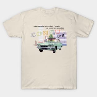 FORD CONSUL 315 - French ad T-Shirt